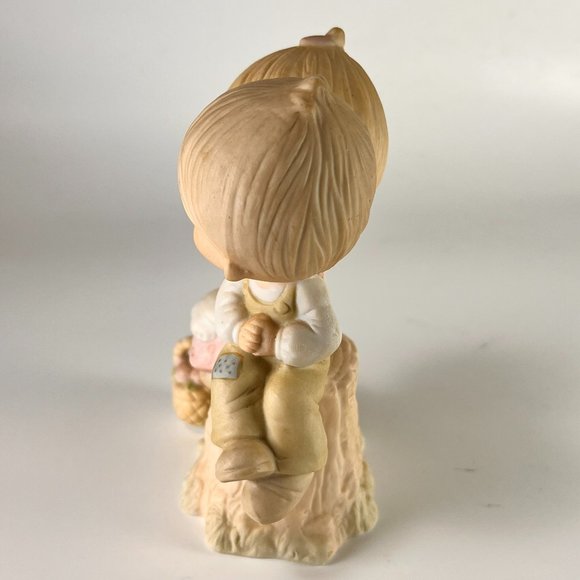 Vintage Precious Moments Love One Another Enesco Figurine 1978 Jonathan David - Picture 4 of 13